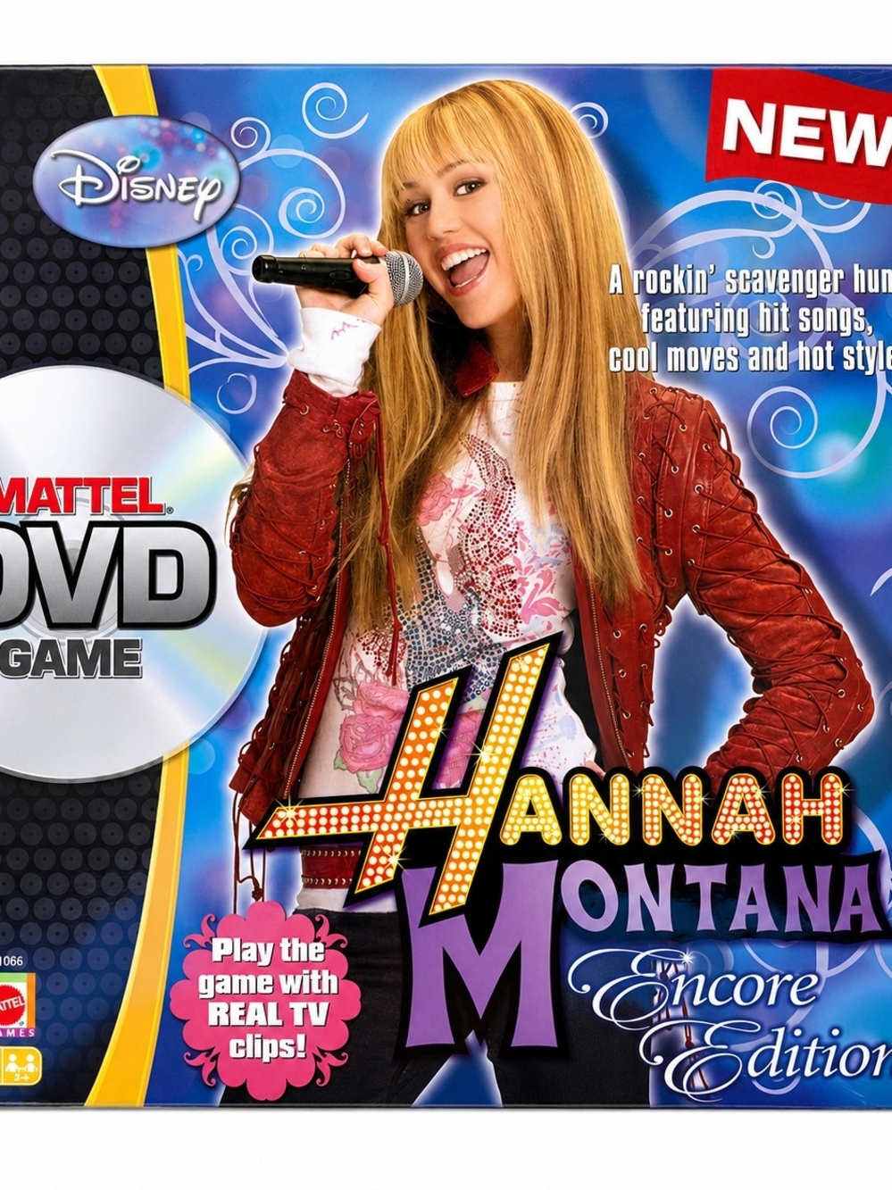 Disney Hannah Montana Encore Edition Game Box Milwy Cyrus New Sealed